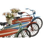 Figură Decorativă Home ESPRIT Albastru Verde Portocaliu 31 x 8,5 x 19 cm (3 Unități)