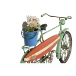 Figură Decorativă Home ESPRIT Albastru Verde Portocaliu 31 x 8,5 x 19 cm (3 Unități)