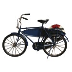 Figură Decorativă Home ESPRIT Albastru Roșu Bleumarin 29 x 11 x 17 cm (3 Unități)