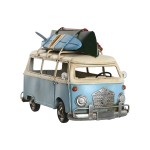 Figură Decorativă Home ESPRIT Albastru Roșu Bleumarin 28 x 13,5 x 17,5 cm (3 Unități)