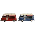 Figură Decorativă Home ESPRIT Albastru Roșu Bej Vintage 33 x 17 x 16 cm (2 Unități)