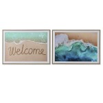 Pânză Home ESPRIT polistiren Pânză 72,5 x 3 x 52,5 cm