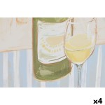 Pânză Home ESPRIT polistiren Pânză 60 x 4 x 80 cm (4 Unități)