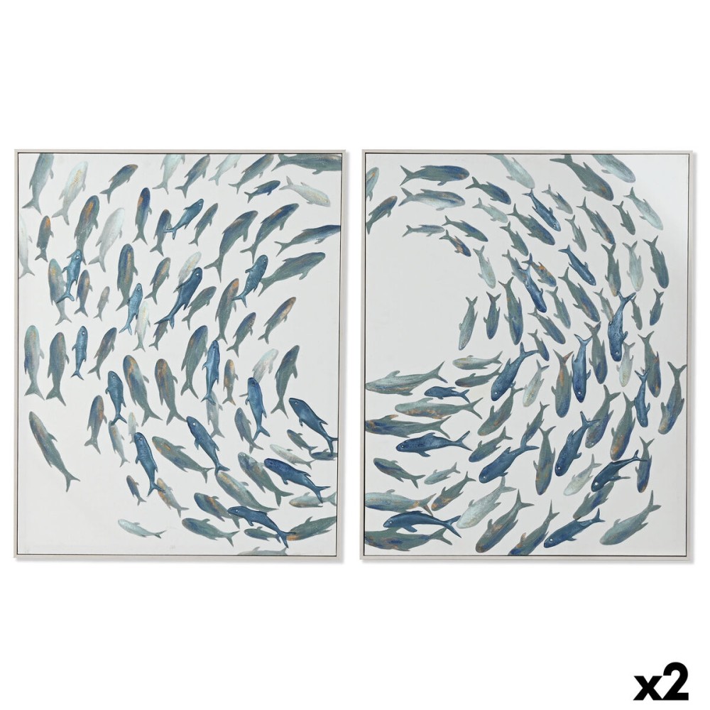 Pânză Home ESPRIT polistiren Pânză 82,5 x 4 x 102,5 cm