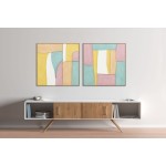 Pânză Home ESPRIT polistiren Pânză 102 x 4,5 x 102 cm