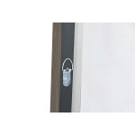 Pânză Home ESPRIT Verde Portocaliu Roz Gri închis Floare Shabby Chic (2 Unități)