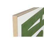 Pânză Home ESPRIT VIDA Verde Bej Modern 103 x 4,5 x 143 cm