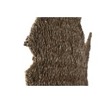 Figură Decorativă Home ESPRIT Natural Pește Mediterană 63 x 5 x 50 cm (2 Unități)