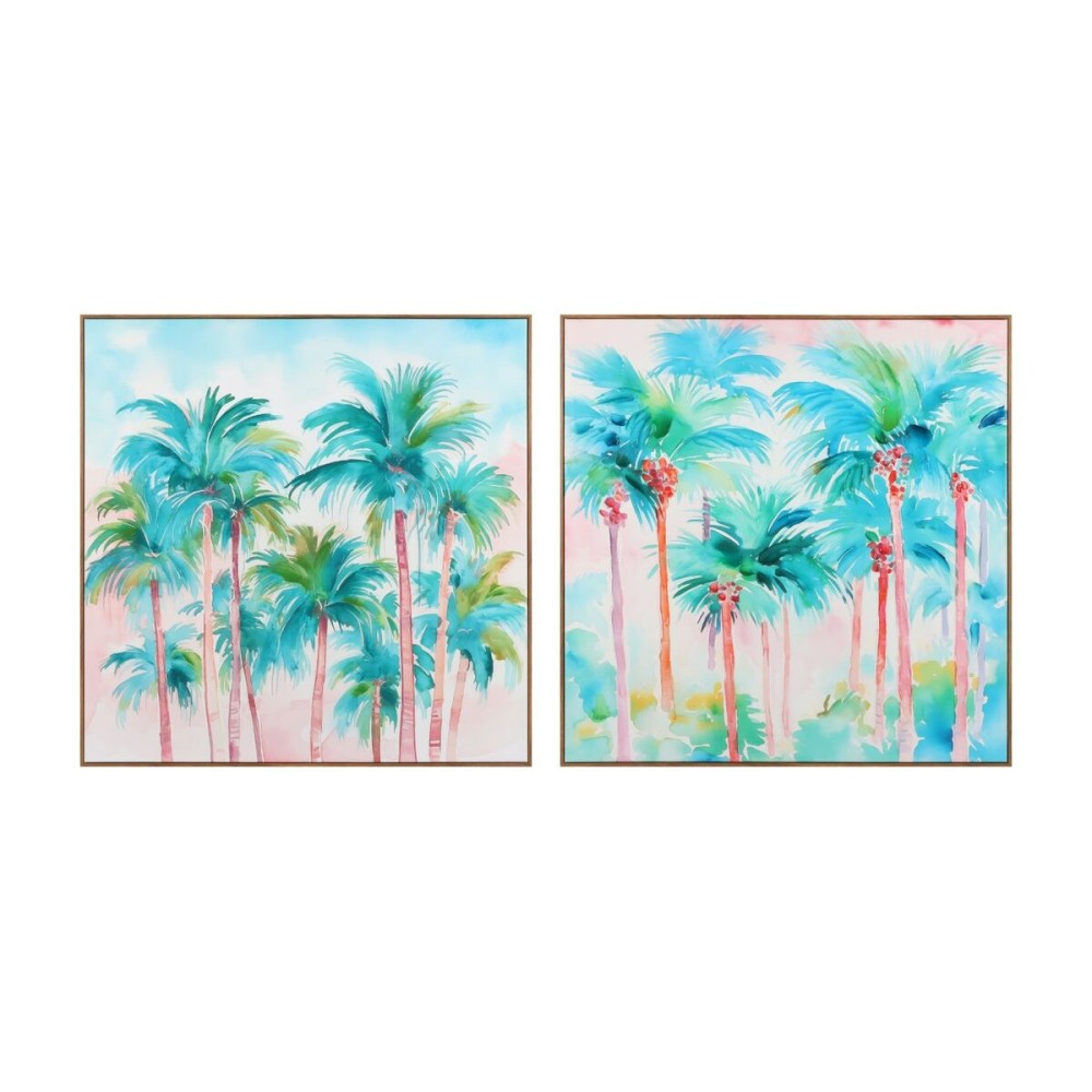 Pânză Home ESPRIT polistiren Pânză 80 x 3,5 x 80 cm