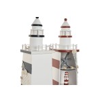 Figură Decorativă Home ESPRIT Albastru Roșu Far 14 x 16 x 52 cm (2 Unități)