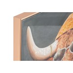 Pânză Home ESPRIT Pânză Lemn MDF 82 x 4,5 x 82 cm