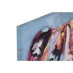 Pânză Home ESPRIT Pânză Lemn MDF 80 x 3 x 80 cm