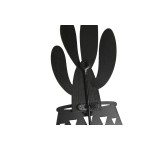 Cuier de perete Home ESPRIT Natural Metal Lemn MDF 16 x 4 x 30 cm (4 Unități)