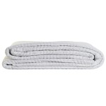 Cuvertură (de pat) DKD Home Decor Alb Pat 90 Pat 150 180 x 260 x 1 cm