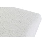 Cuvertură (de pat) DKD Home Decor Alb Pat 180 270 x 270 x 1 cm