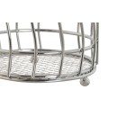 Coș de tacâmuri Home ESPRIT Argintiu Metal 11.5 x 11.5 x 15.5 cm