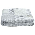 Cuvertură (de pat) DKD Home Decor Bej Pat 135/150 240 x 260 x 1 cm