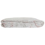 Cuvertură (de pat) DKD Home Decor Maro Bej Pat 90/105 180 x 260 x 1 cm