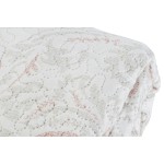 Cuvertură (de pat) DKD Home Decor Maro Bej Pat 180 270 x 270 x 1 cm