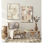 Pânză Home ESPRIT polistiren Pânză 60 x 3 x 80 cm