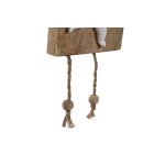 Decorațiune Suspendată Home ESPRIT Alb Natural Mediterană 15,5 x 4 x 80 cm (2 Unități)