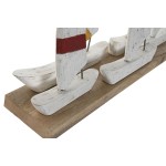 Figură Decorativă Home ESPRIT Alb Bleumarin 67,5 x 13,5 x 46 cm