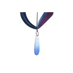 Decorațiune de Perete Home ESPRIT Albastru Portocaliu Fluture Shabby Chic 23 x 13 x 90 cm (2 Unități)