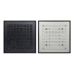 Pânză Home ESPRIT polistiren Pânză 100 x 3,5 x 100 cm