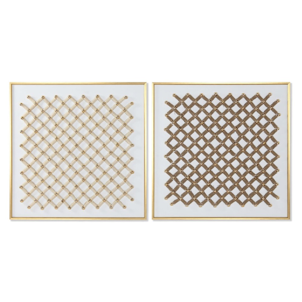 Pânză Home ESPRIT polistiren Pânză 100 x 3,5 x 100 cm