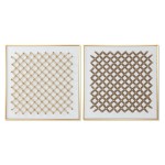 Pânză Home ESPRIT polistiren Pânză 100 x 3,5 x 100 cm