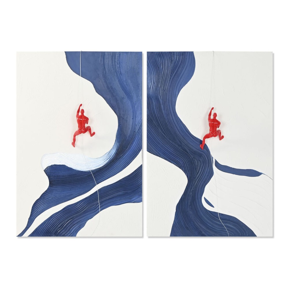 Pânză Home ESPRIT Rășină Pânză 80 x 3,5 x 120 cm