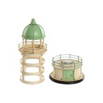 Figură Decorativă Home ESPRIT Albastru Verde Roz 13 x 13 x 27,5 cm (3 Unități)