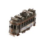 Figură Decorativă Home ESPRIT Auriu* Argintiu Tren Vintage 20 x 7 x 12 cm