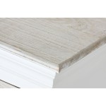 Dulap cu Sertare Home ESPRIT Alb Uzat 115 x 40 x 80 cm