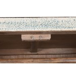 Dulap Home ESPRIT Bicolor Metal Brad 88 x 52 x 180 cm