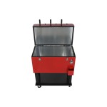 Frigider Portabil Home ESPRIT Negru Roșu Metal 71 x 62 x 85 cm