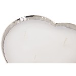 Lumânare Parfumată Home ESPRIT Modern Inimă 320 g (2 Unități)