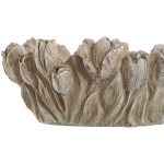 Decorațiune pentru Centrul Mesei Home ESPRIT Gri Цимент 23 x 23 x 10 cm