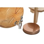 Dispenser de Apă Home ESPRIT Portocaliu Bambus Geam 5 L 24 x 17,5 x 24 cm