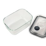 Cutie pentru Prânz Home ESPRIT Transparent polipropilenă Sticlă borosilicată