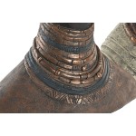 Figură Decorativă Home ESPRIT Maro Africană 30 x 20 x 53 cm (2 Unități)