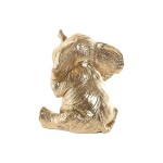 Figură Decorativă Home ESPRIT Auriu* Elefant 13 x 12 x 14 cm (3 Unități)