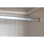 Dulap Home ESPRIT Gri deschis Metal Lemn MDF