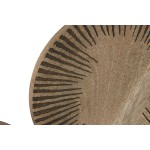 Decorațiune de Perete Home ESPRIT Natural Modern Cercuri 84 X 4,5 X 56 CM