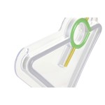 Decorare ușoară Home ESPRIT Acrilic Urban 21 X 1,5 X 30 CM (2 Unități)