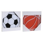 Decorare ușoară Home ESPRIT Acrilic Urban 31 X 1,5 X 31 CM (2 Unități)