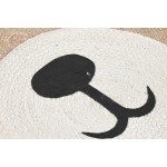 Covor pentru Copii Home ESPRIT Infantil Urs 120 x 120 x 1 cm