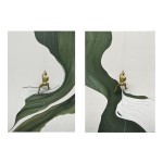 Pânză Home ESPRIT Rășină Pânză 80 x 3,5 x 120 cm