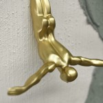 Pânză Home ESPRIT Rășină Pânză 80 x 3,5 x 120 cm