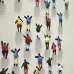 Pânză Home ESPRIT Rășină polistiren Pânză 80 x 3,5 x 80 cm